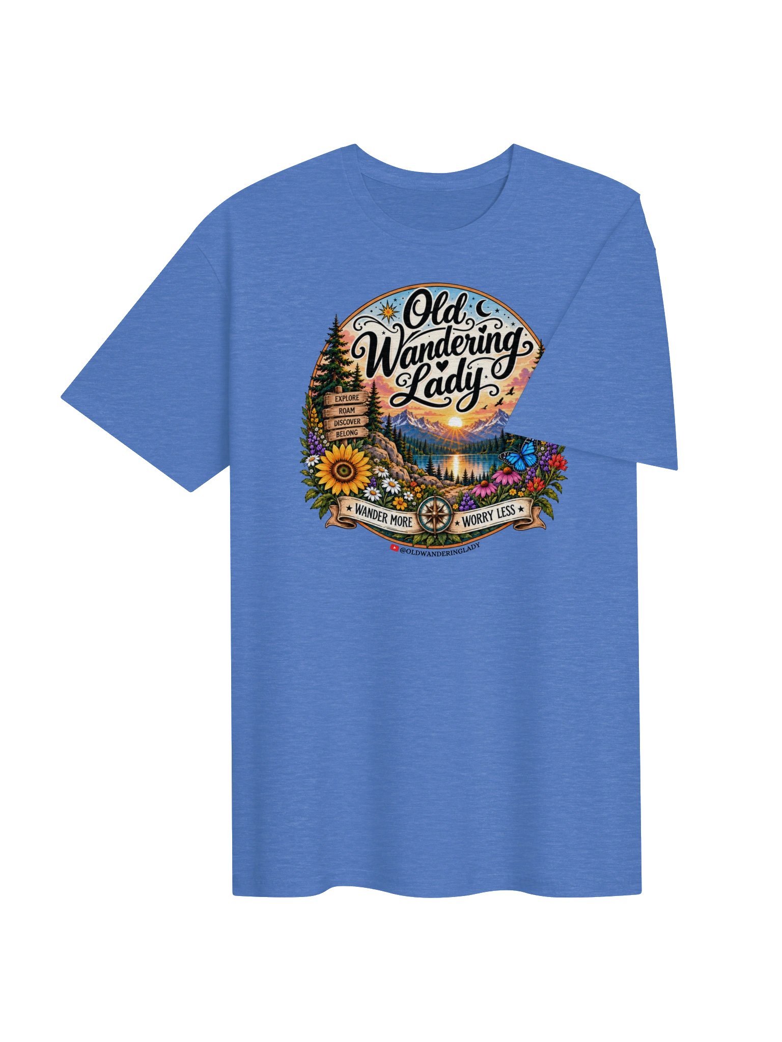 Old Wandering Lady Tee product image (4)