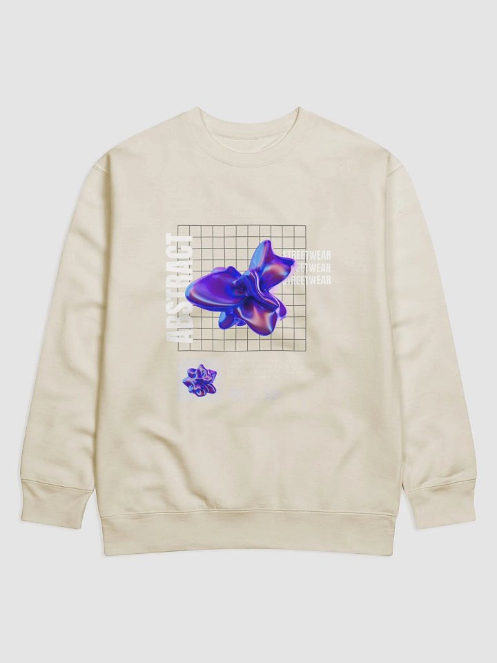 Futuristic Metallic Abstract Sweatshirt product image (4)