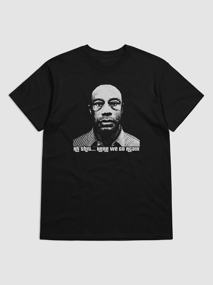 Tiger Woods Mug Shot 2026 Shirt | Viral Golfer Meme Tee product image (1)
