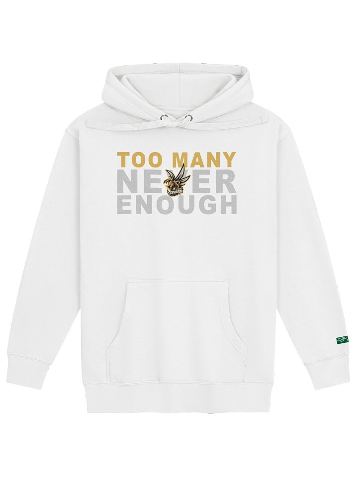 Seattle Swarm Never Enough Slogan Series Hoodie product image (1)