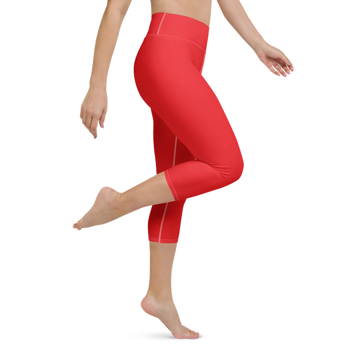 Clinical Capri Leggings (Alizarin) product image (1)