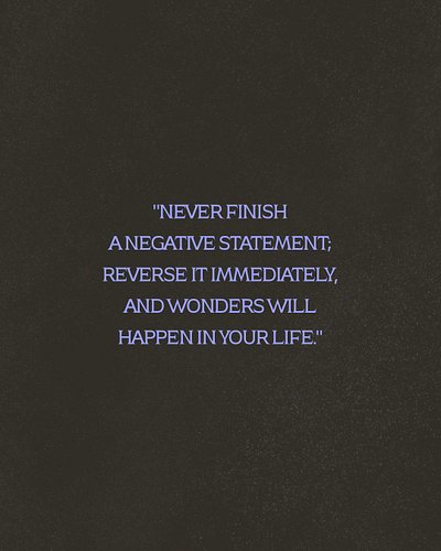 open your hands. receive.