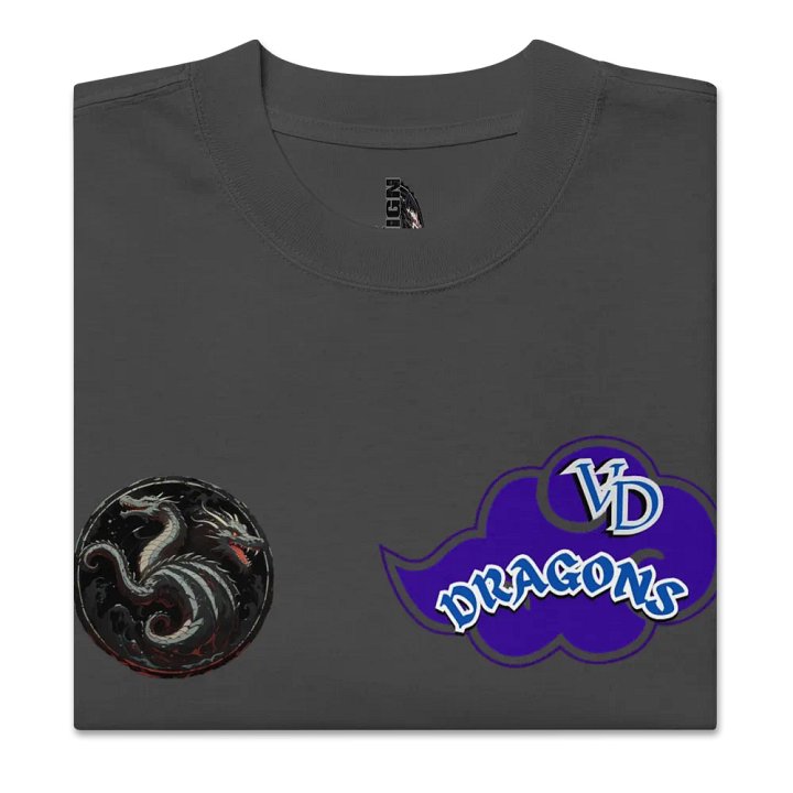 THE BLUE SEA RAIN CLOUD OVERSIZED TEE product image (3)