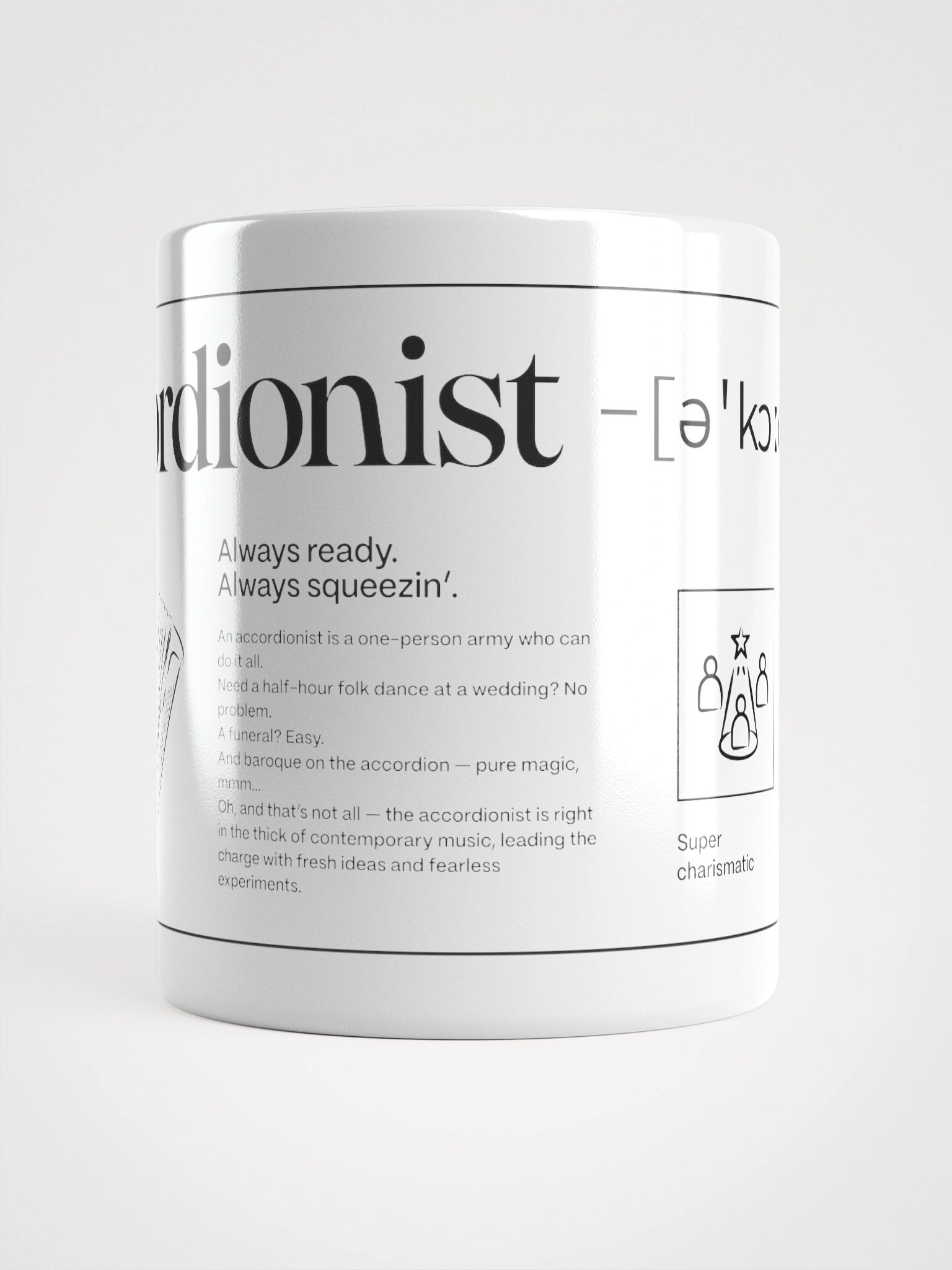 Accordionist's mug product image (5)