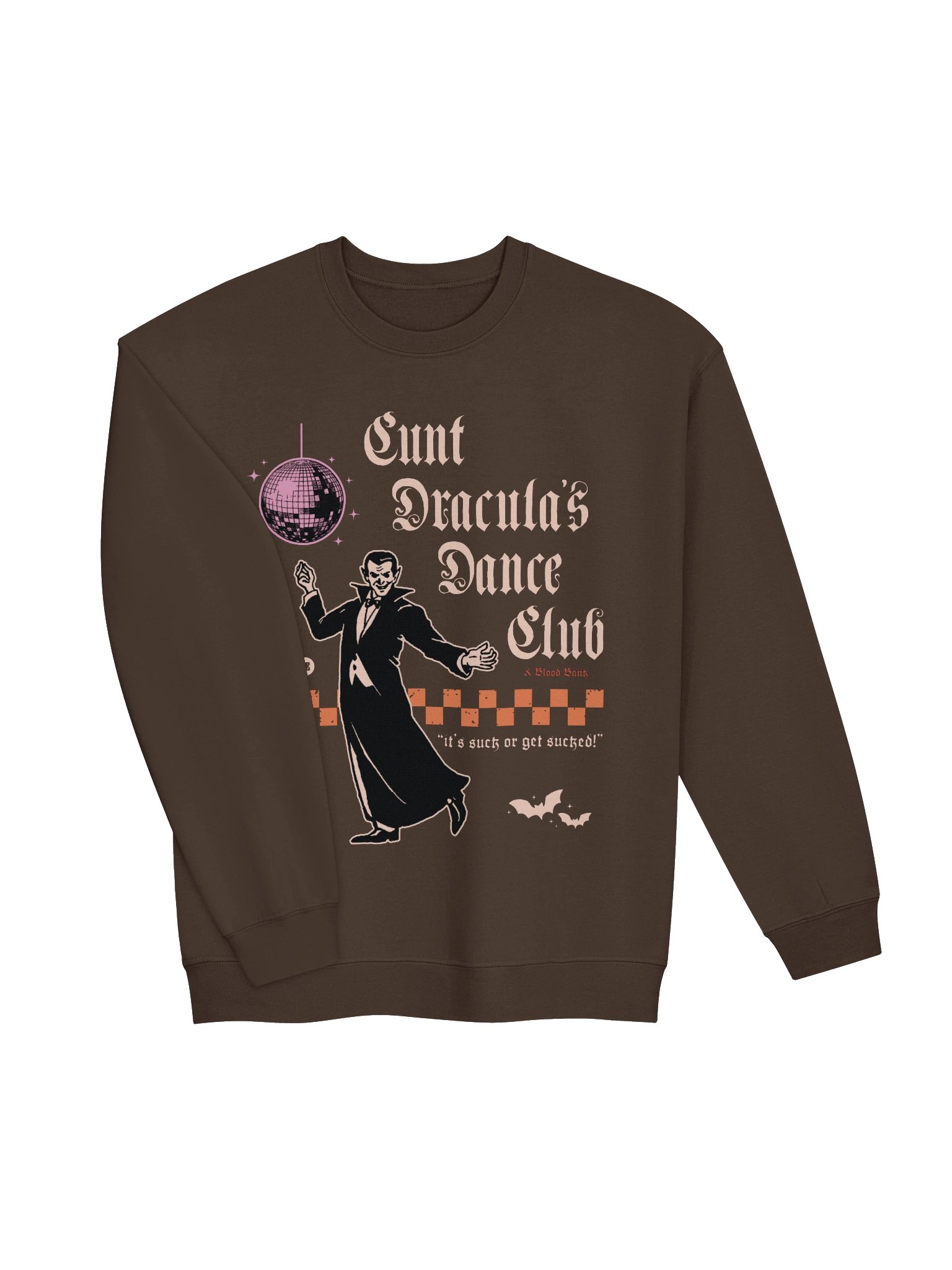 cunt dracula's dance club printed crewneck product image (4)
