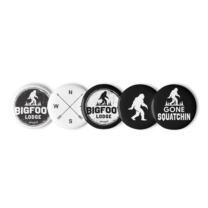 Bigfoot Lodge Upstate Pins product image (1)