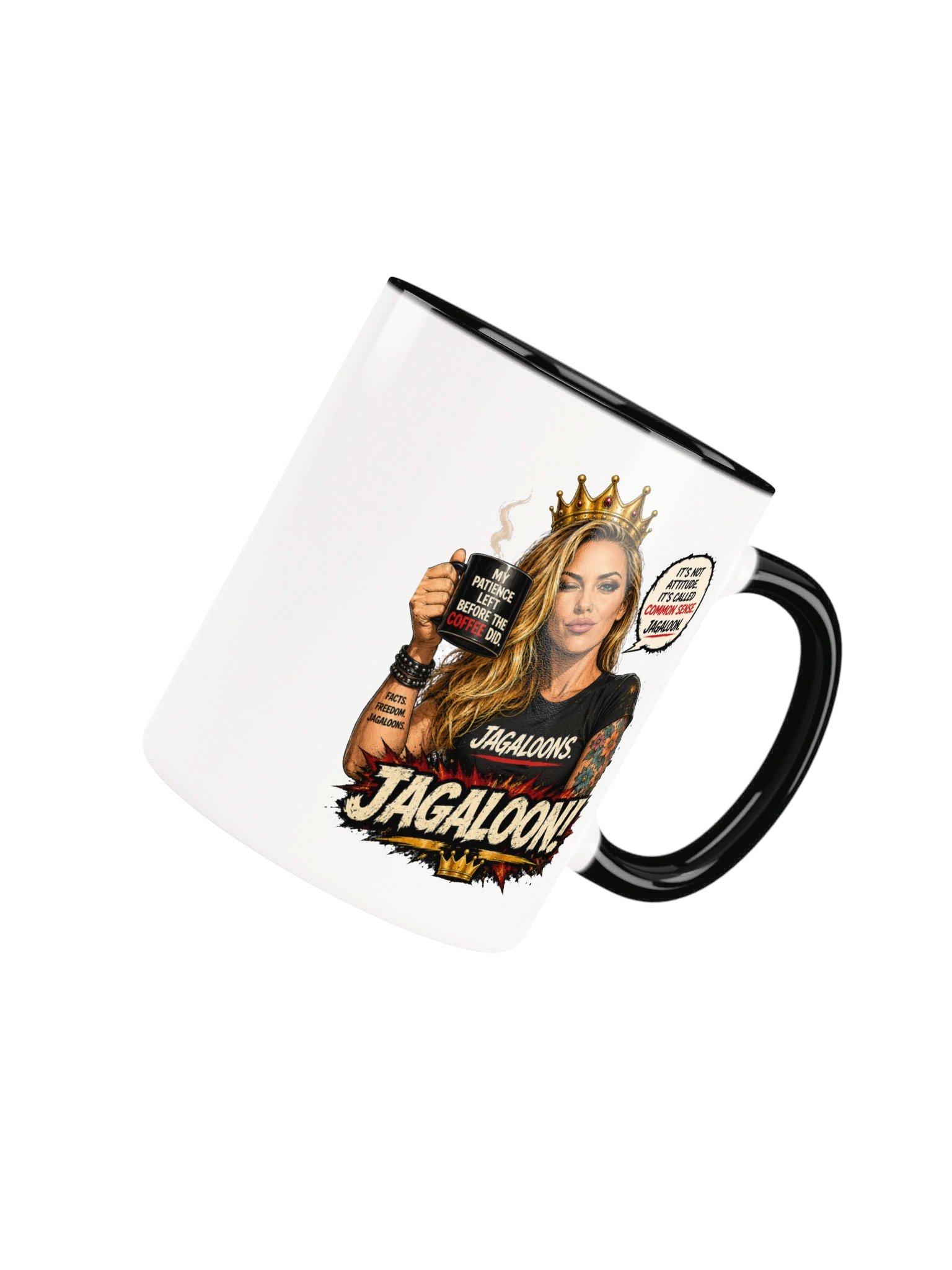 My Patience Left Before the Coffee Did — Jagaloons Mug product image (8)