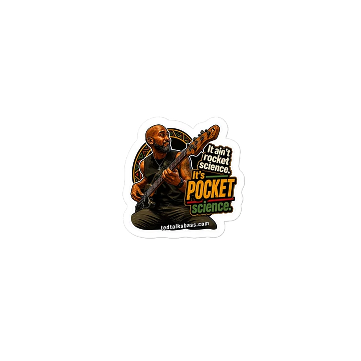 "It Ain't Rocket Science" Die-Cut Sticker product image (2)