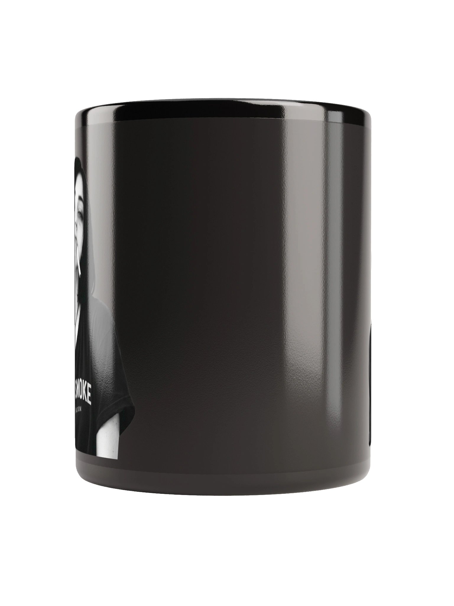 Black Glossy Mug - DON’T SMOKE product image (4)