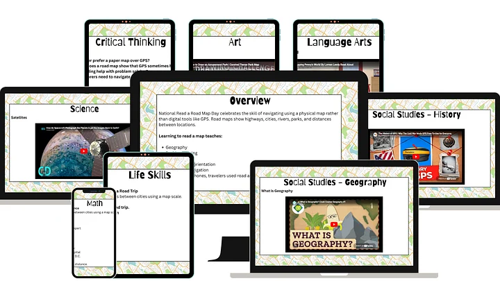 Navigate Your World: Geography, Maps & Exploration: Unit Study product image (2)