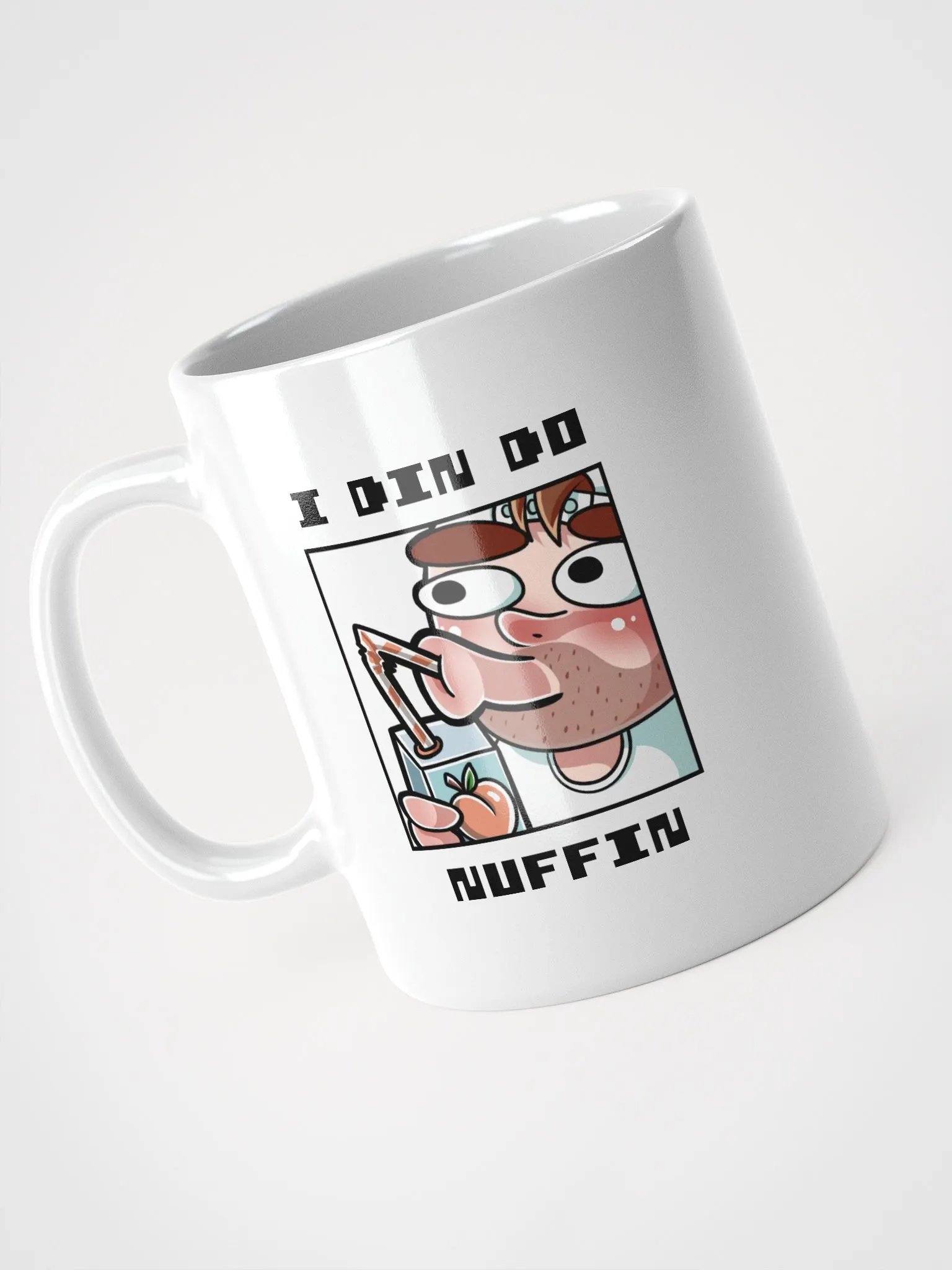 I Din Do Nuffin White Glossy Mug product image (4)