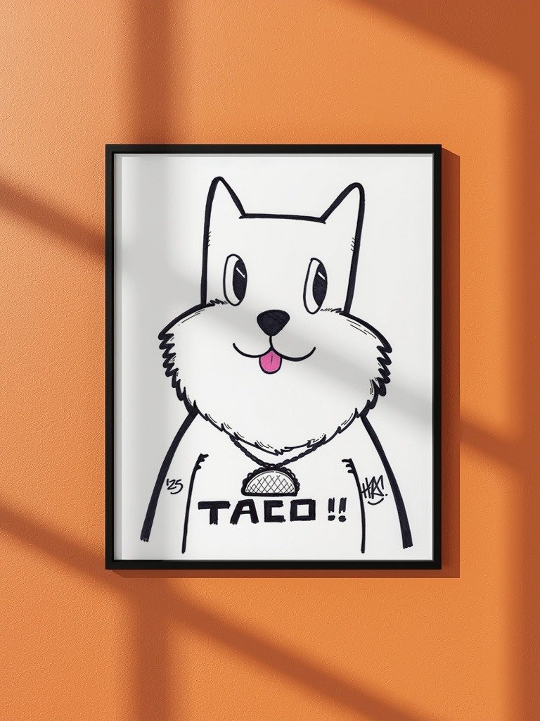 Taco!! – Limited Edition Art Print (Unframed) product image (1)