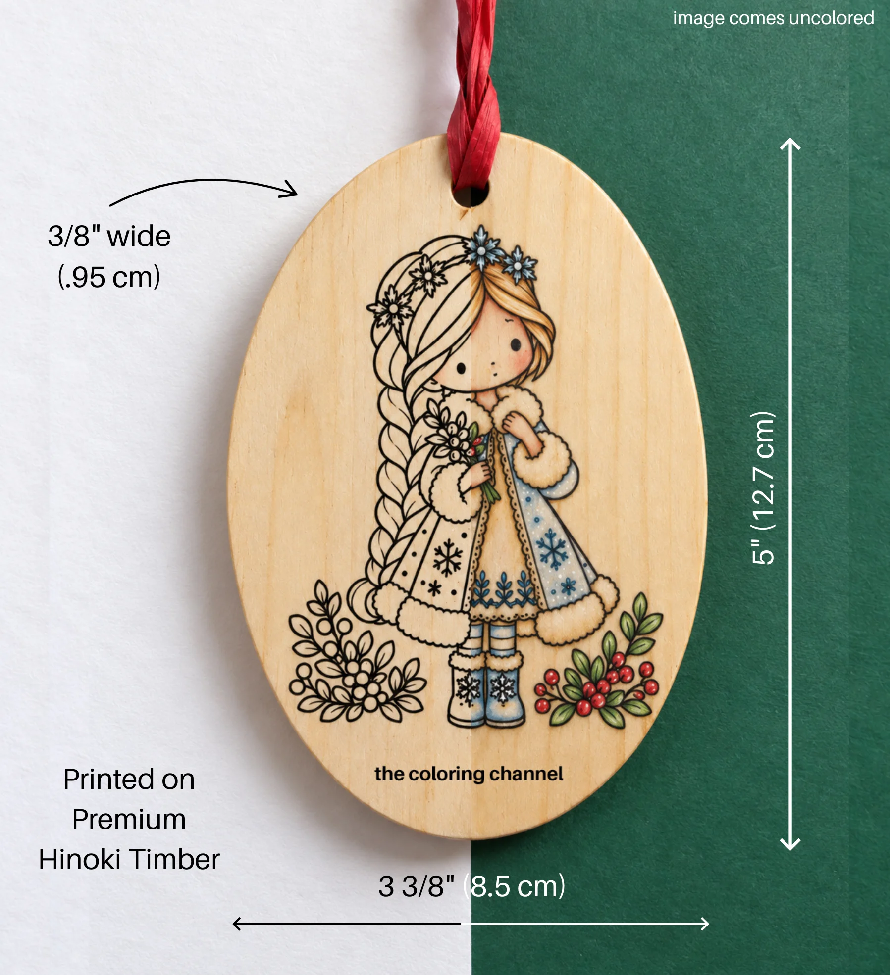 Elsie - Color Your Own Ornament product image (2)