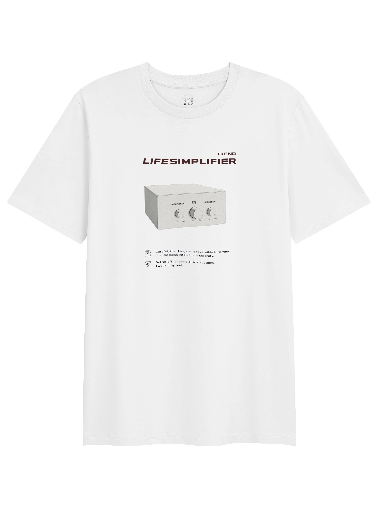 hi end LIFESIMPLIFIER Tee (Ships from US) product image (1)