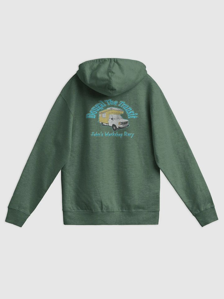 John's Workshop Diary Dougal The Transit Hoodie zip 2 Logos product image (6)