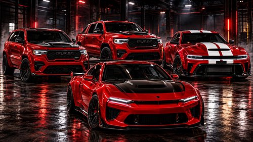 The upcoming SRT Lineup is going to be crazy with the #charger #ramcharger #rumblebeedemon and #copperhead