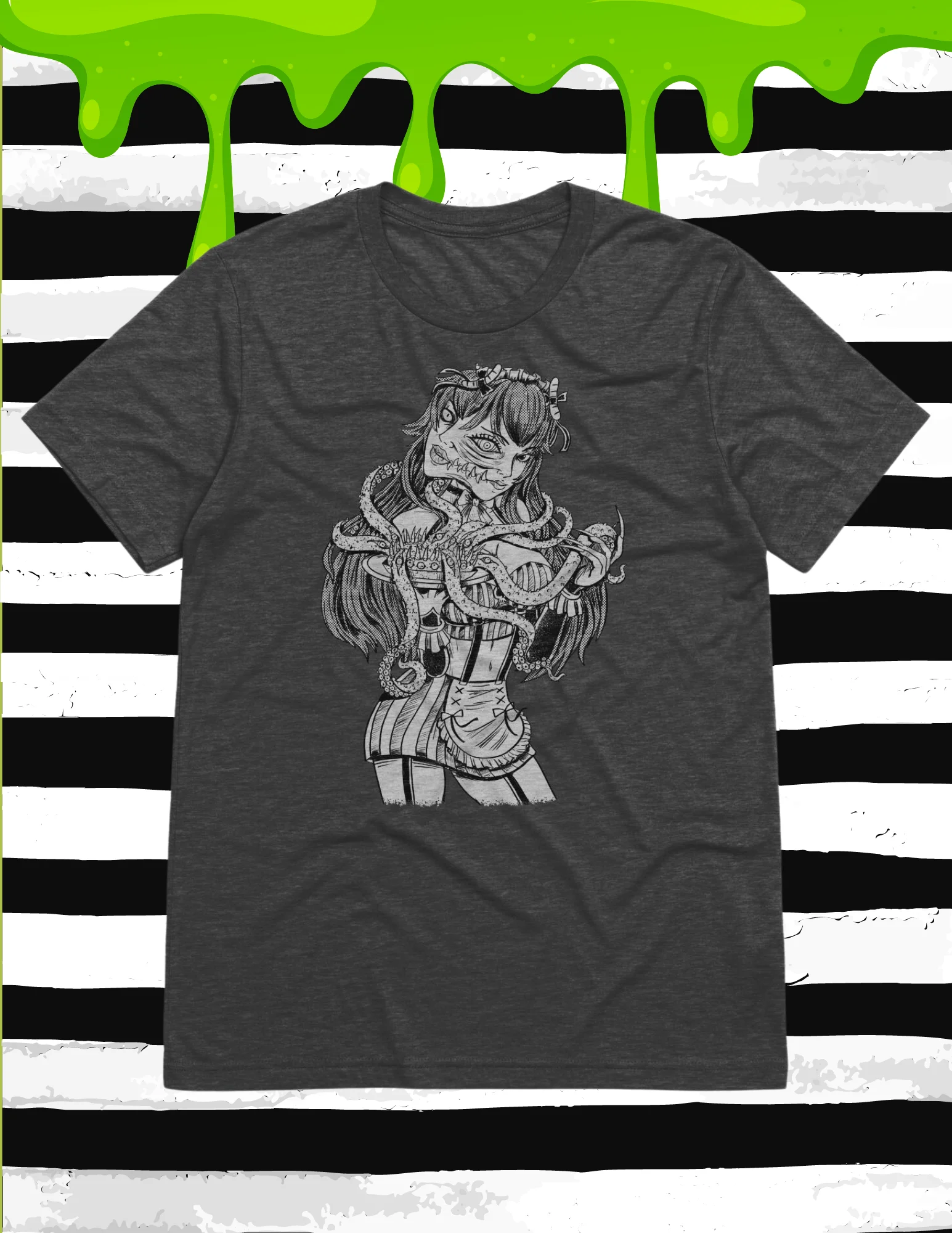 Meat Mommy Duality Tri-blend Shirt product image (1)