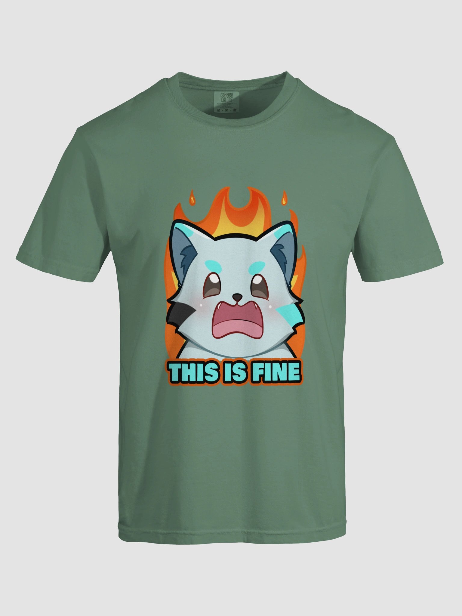 THIS IS FINE T-Shirt product image (88)
