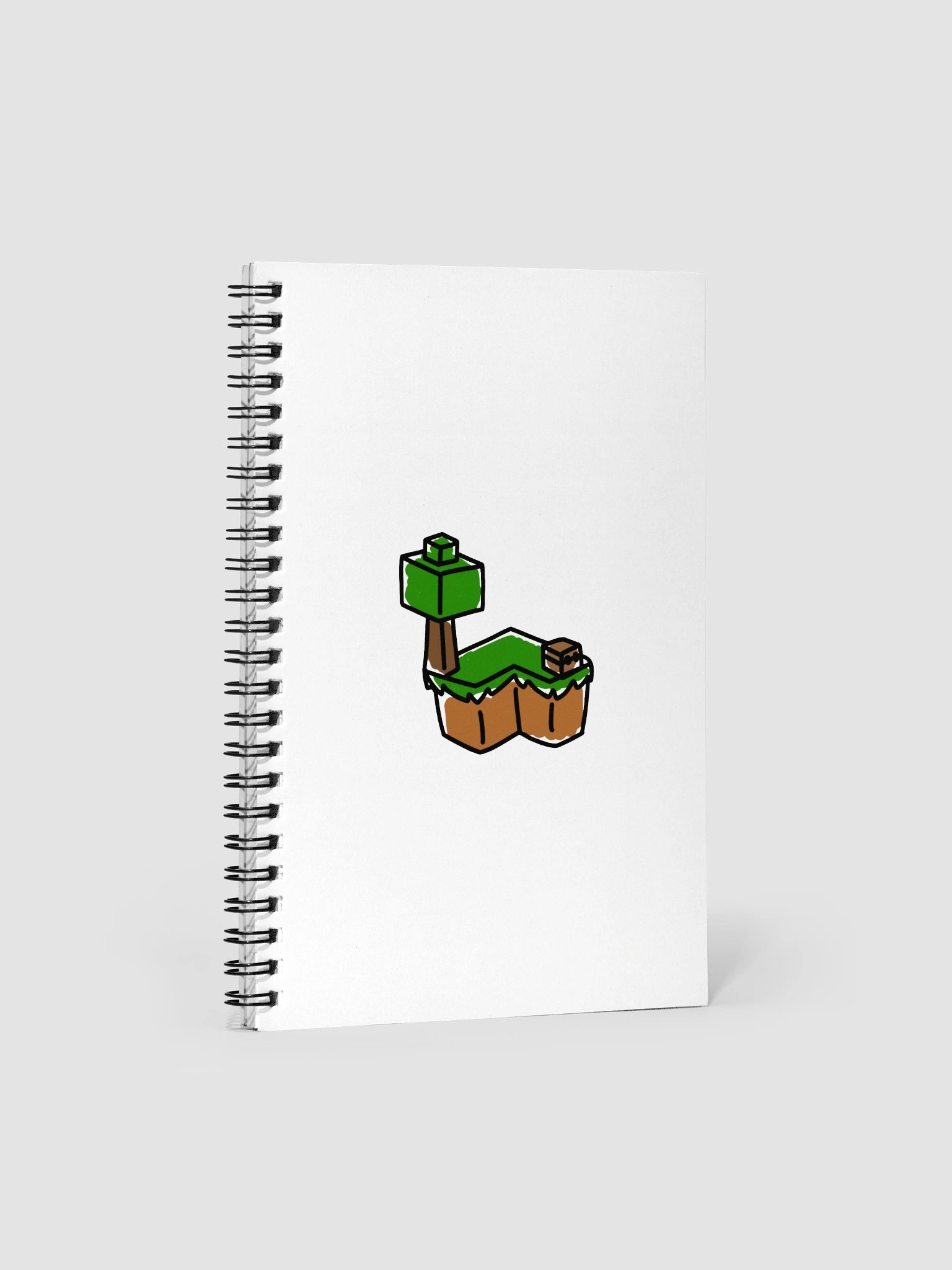 Skyblock Doodle Notebook product image (1)