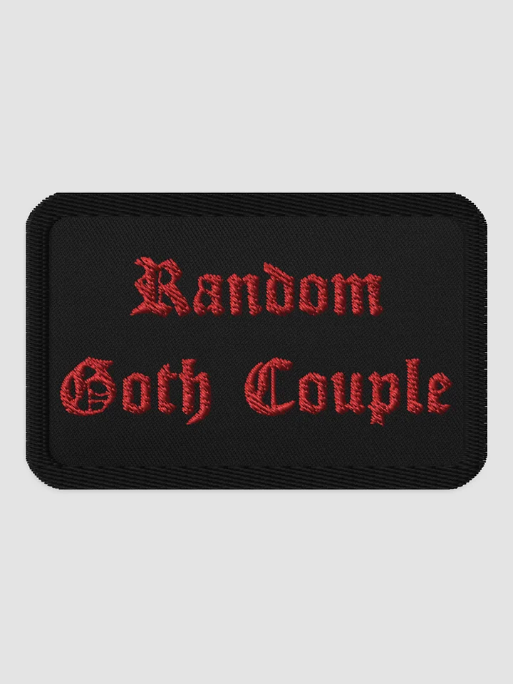 Random Goth Couple Patch product image (1)