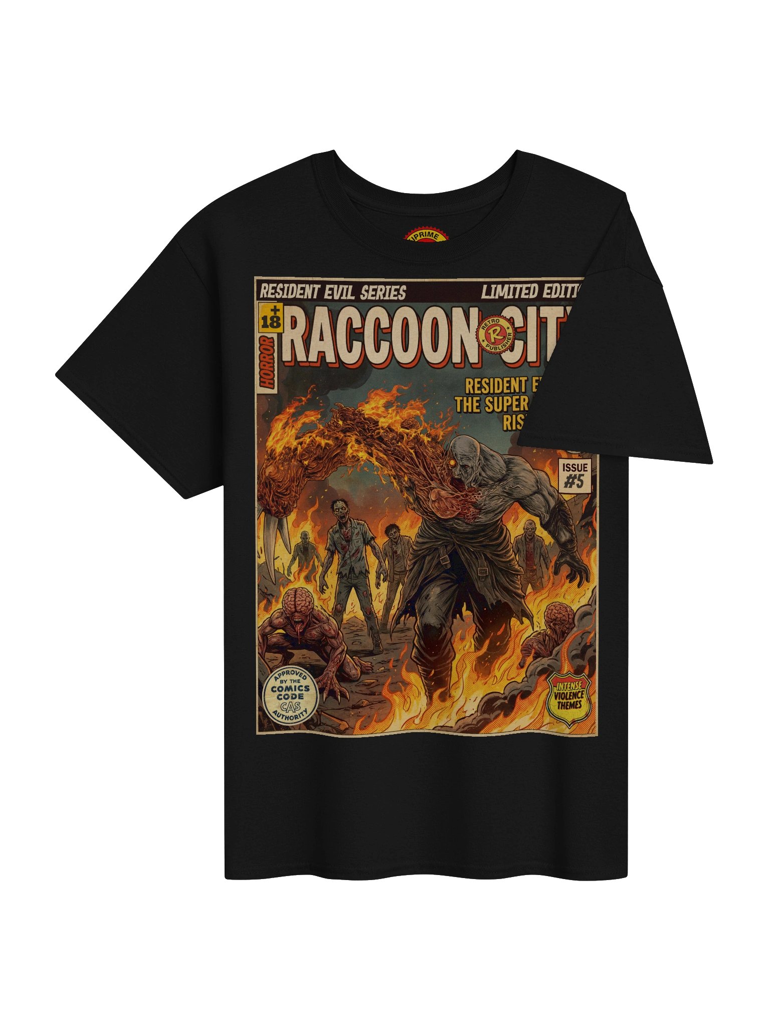 Resident Evil Raccoon City (No.5) Comic Art T-Shirt product image (4)