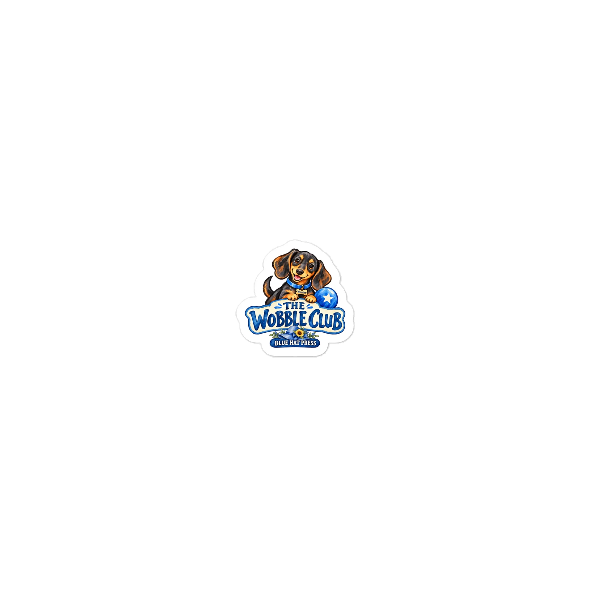 Wobble Club Sticker product image (1)