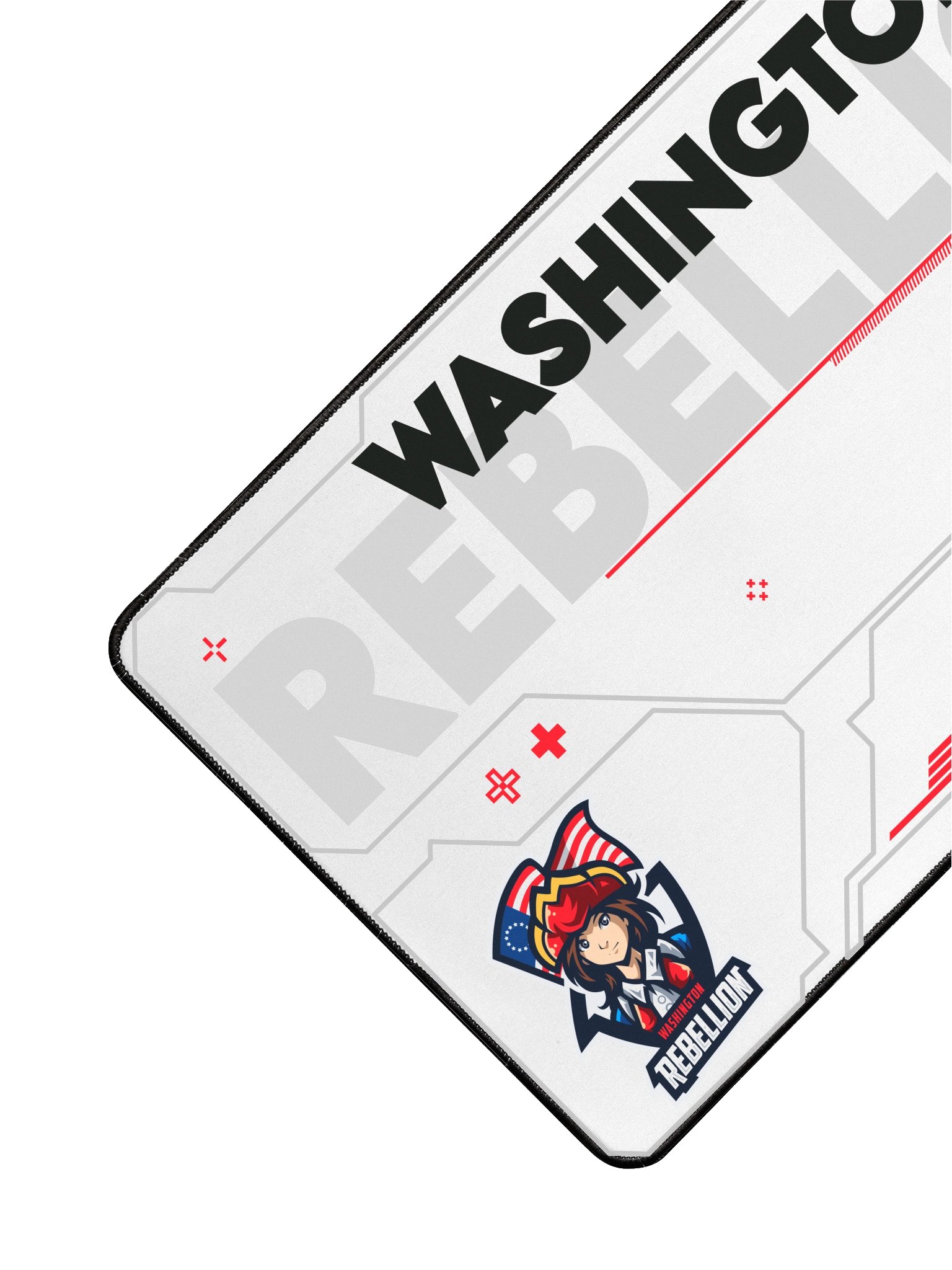 Washington Rebellion White Desk Mat product image (3)