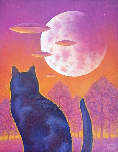 Happy Fall Equinox 🍁🍂✨

Curiosity Between Sunset & Moonrise
Oil, 14x11