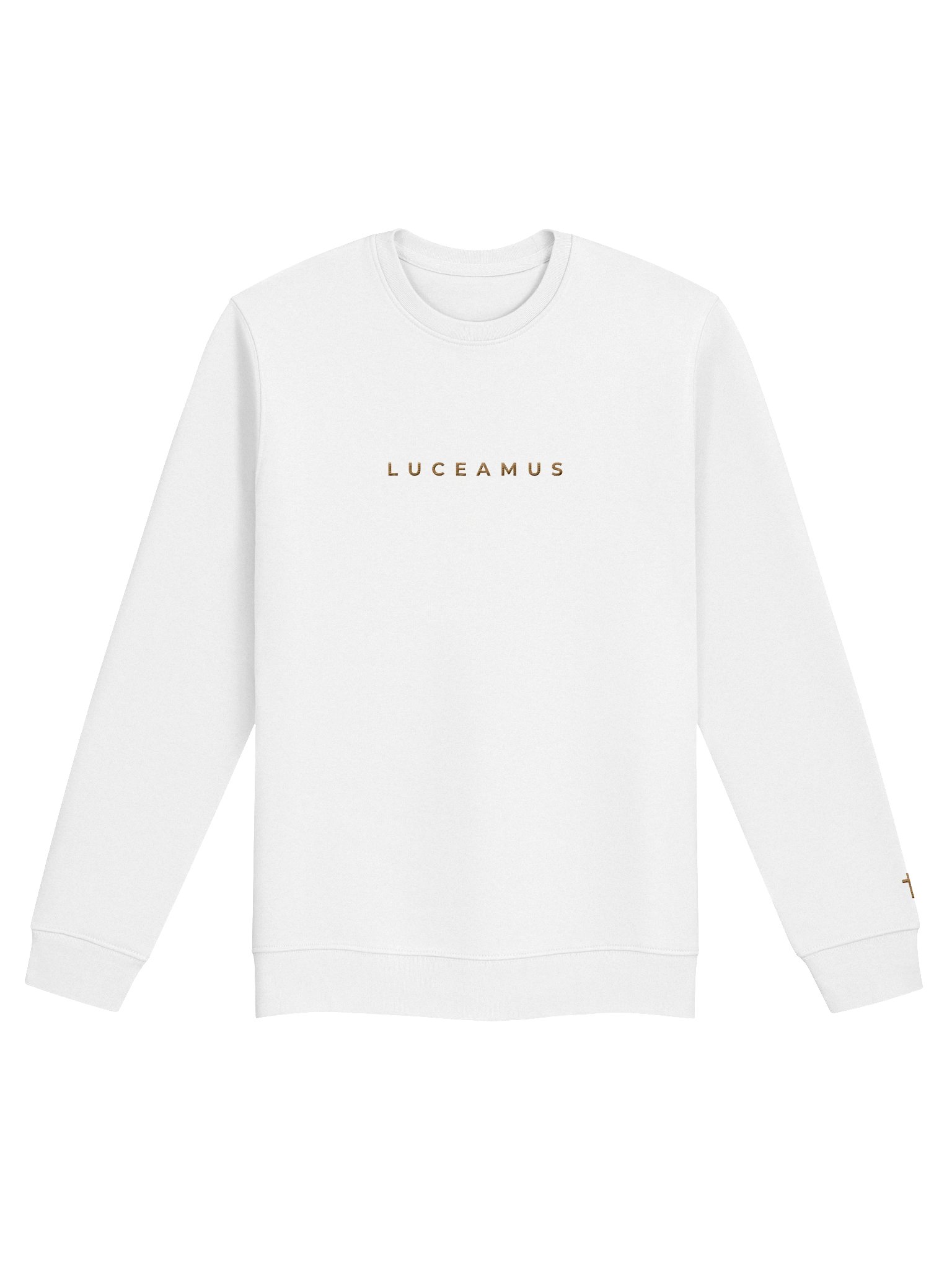 LUCEAMUS OGANIC UNISEX CREWNECK product image (2)