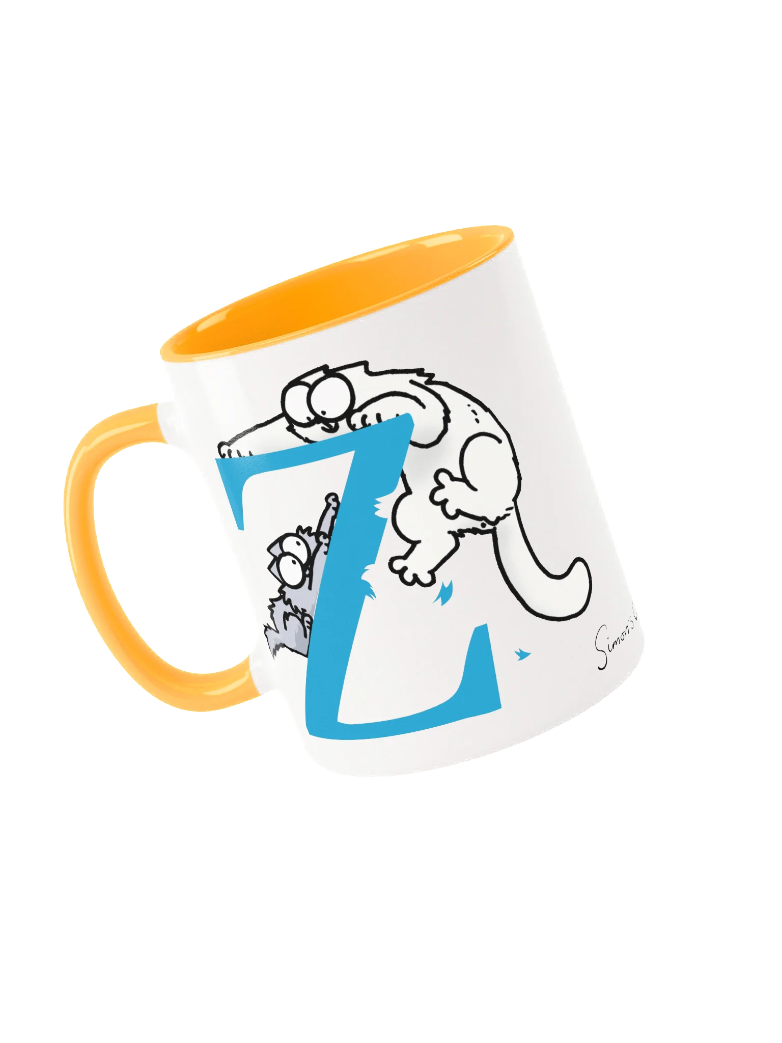 Cat Monogram Mug - Z product image (3)