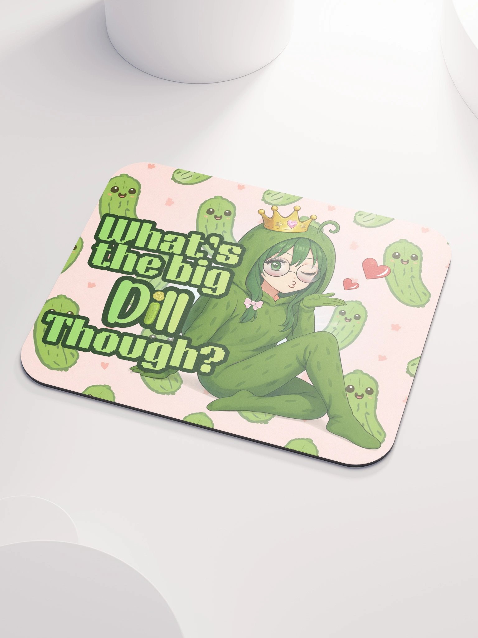 Dillicious Pickle Mouse Pad product image (3)