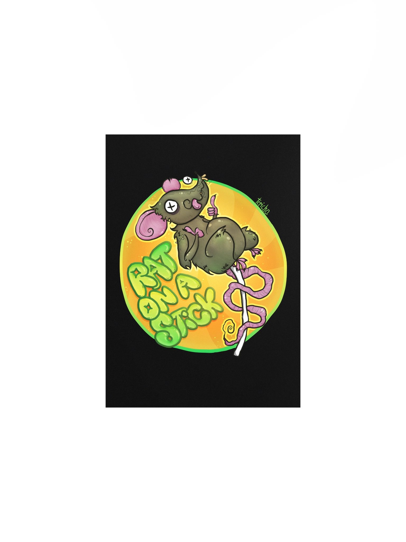 Rat on a Stick Poster product image (1)