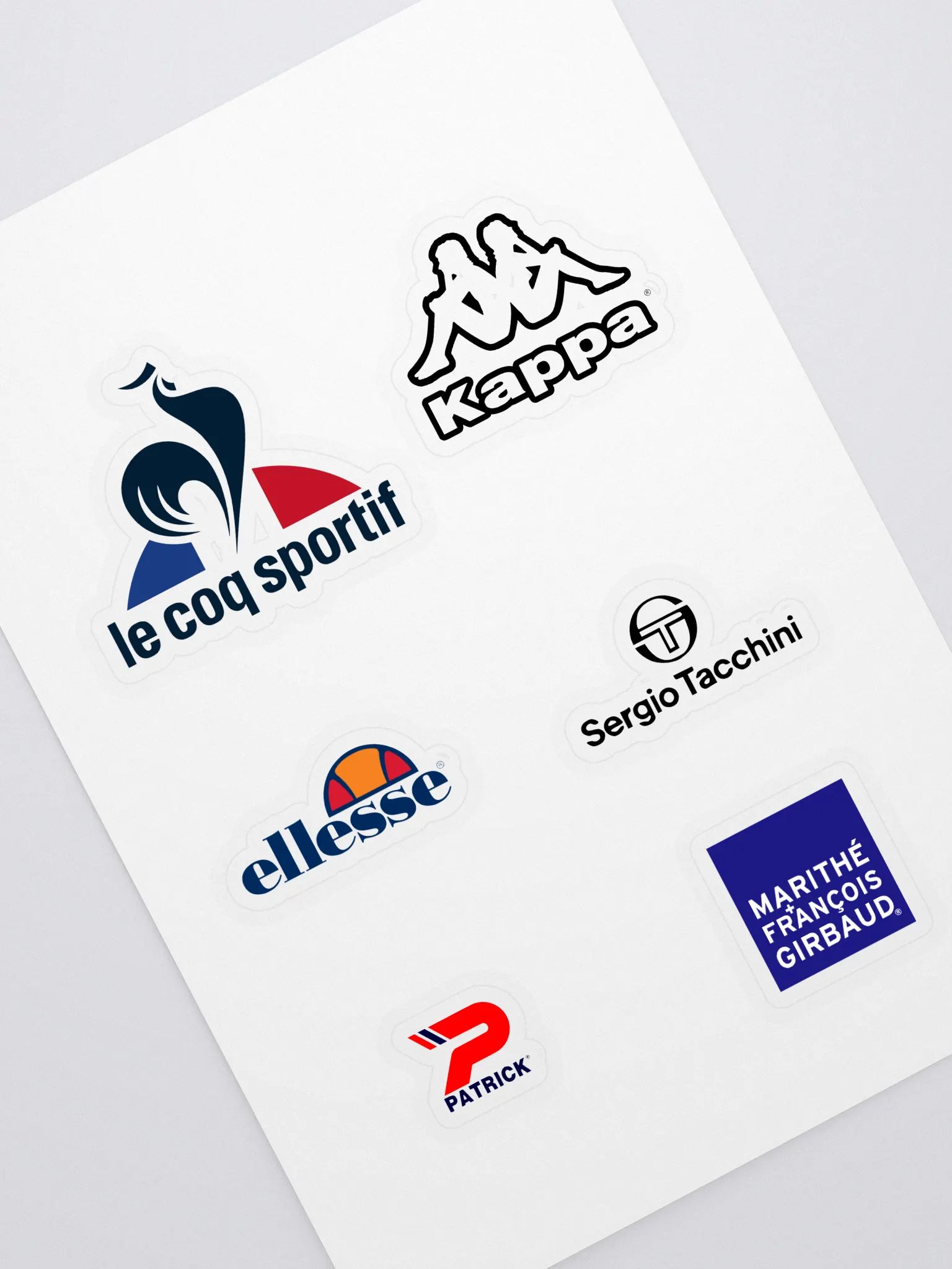 80's Fashion Logo Sticker Sheet Set product image (1)