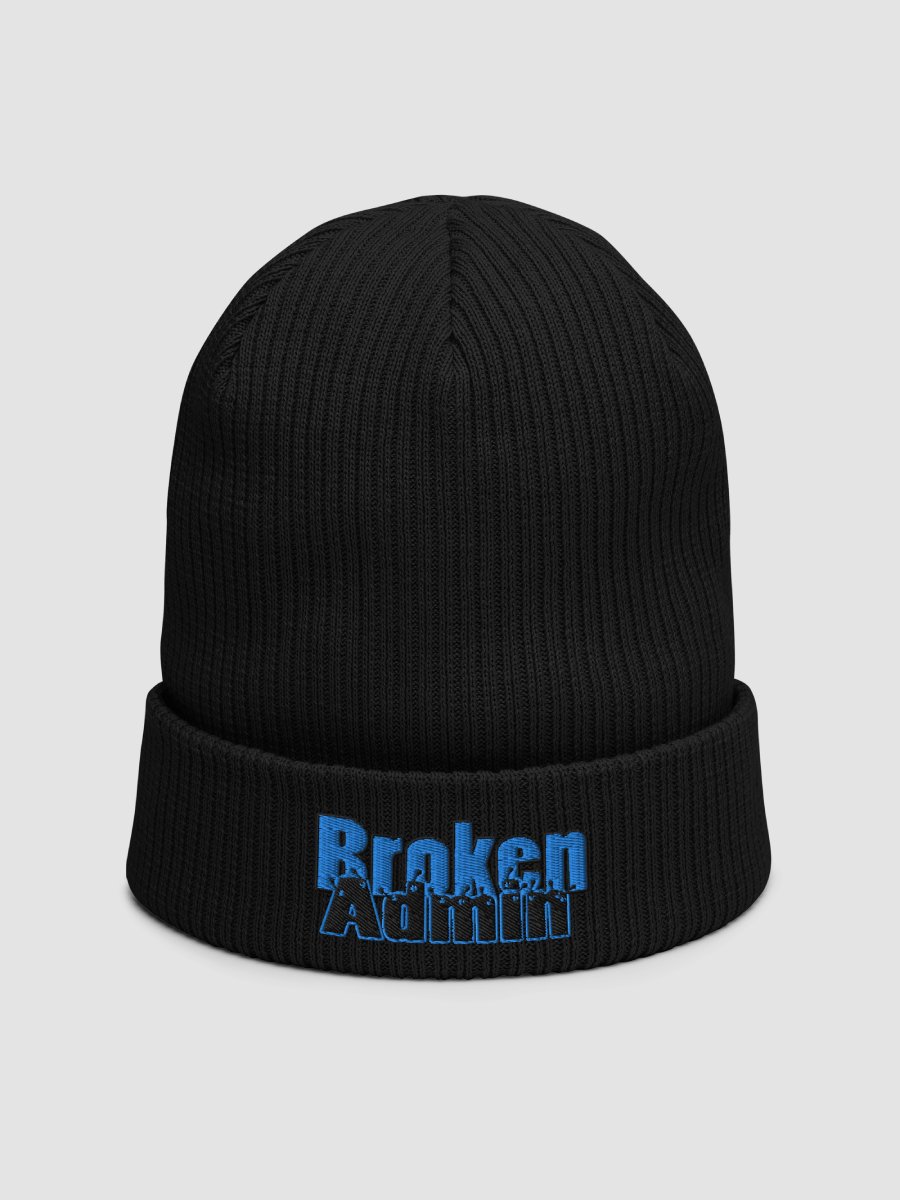 Broken Admin Stitched Embordered Beanie product image (1)