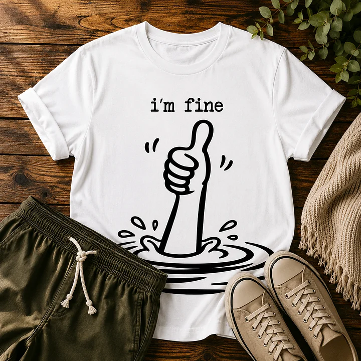 I'm Fine Tee product image (1)