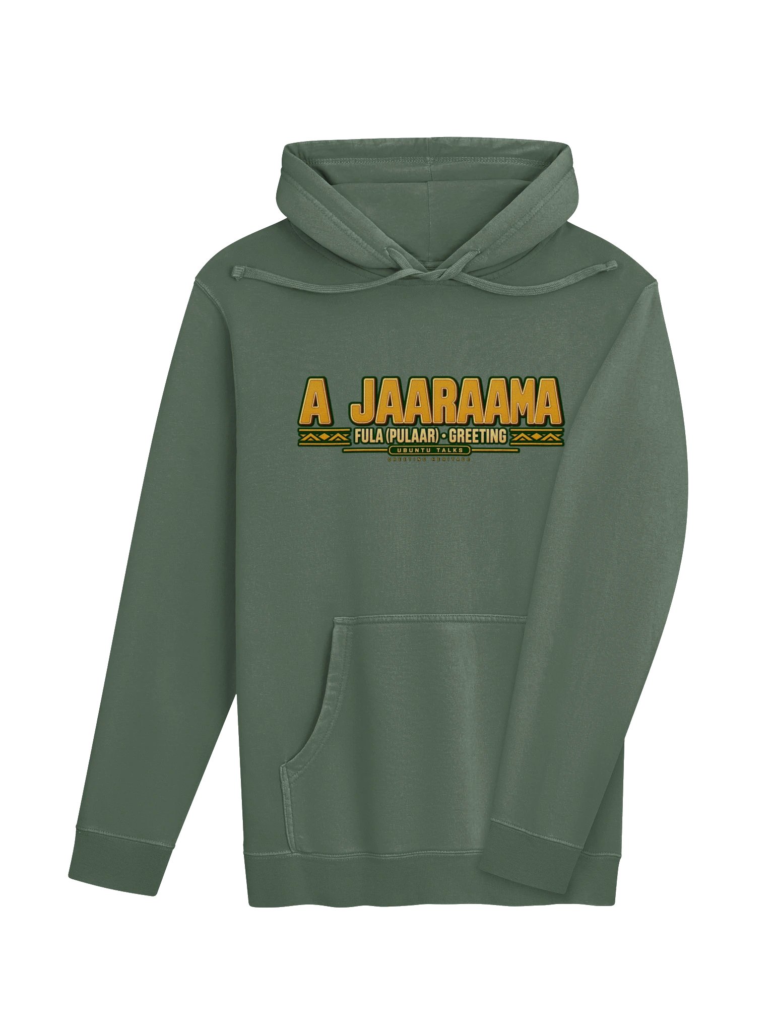 Greeting Heritage — A JAARAAMA | Fula (Pulaar) Washed Hoodie product image (13)