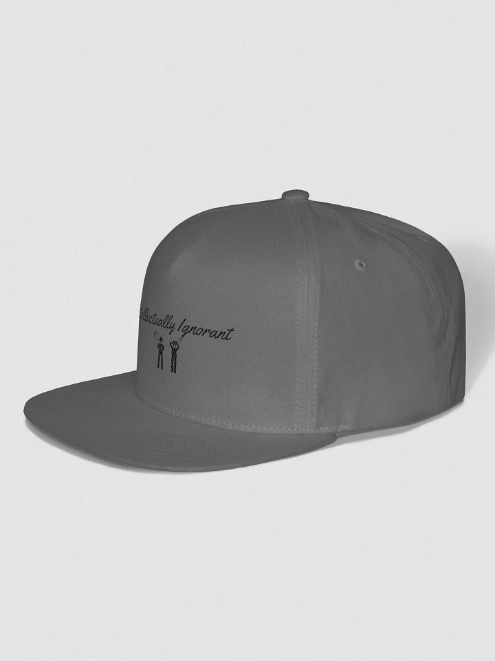 Intellectually Ignorant Black logo Snapback product image (2)