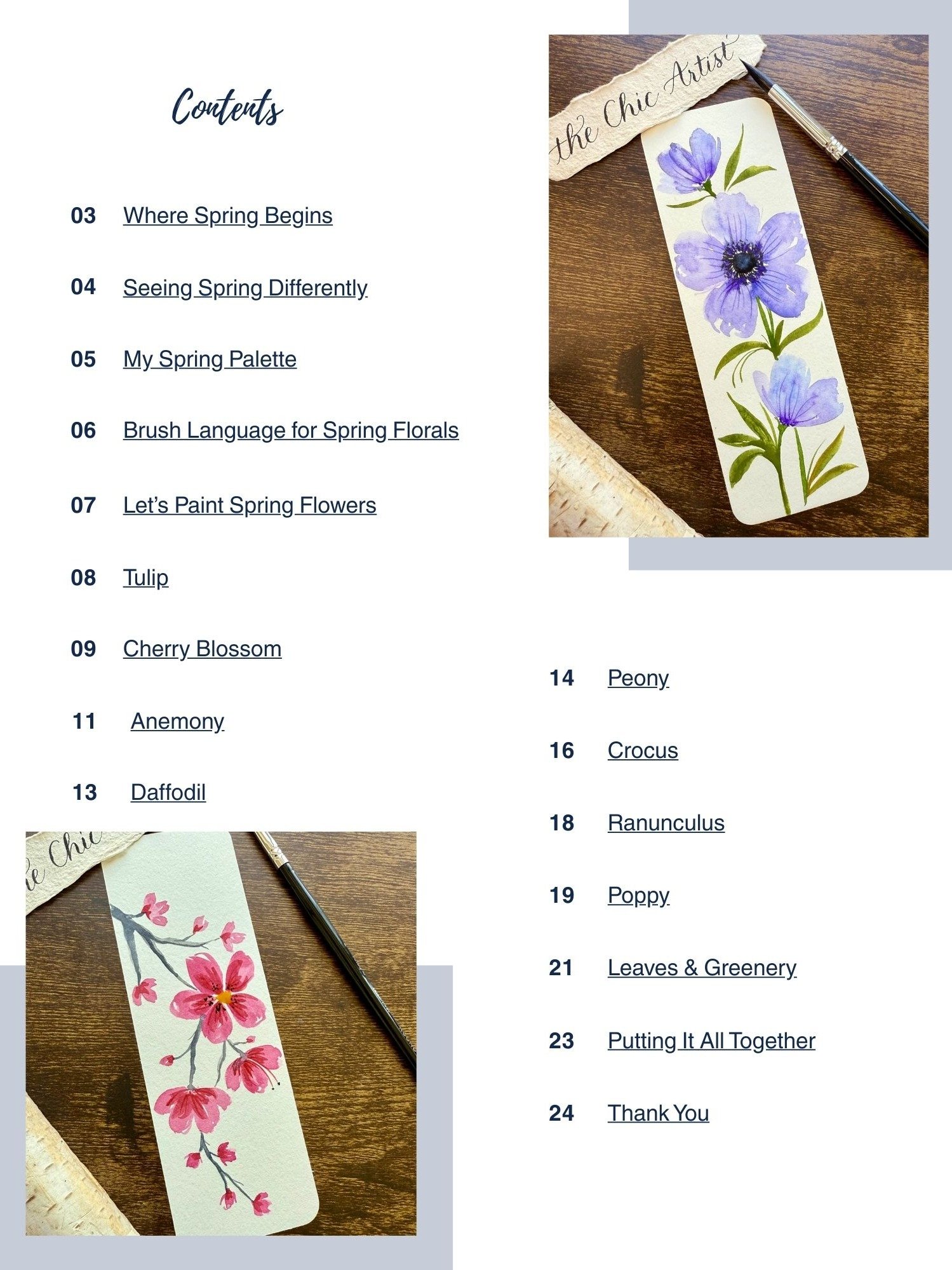 Spring Flowers in Watercolor: A beginner's guide to Loose Floral Painting - eBook product image (2)
