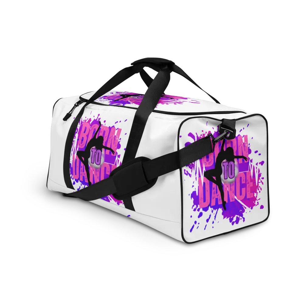 Born to Dance Her Silhouette All-Over Duffle Bag product image (10)