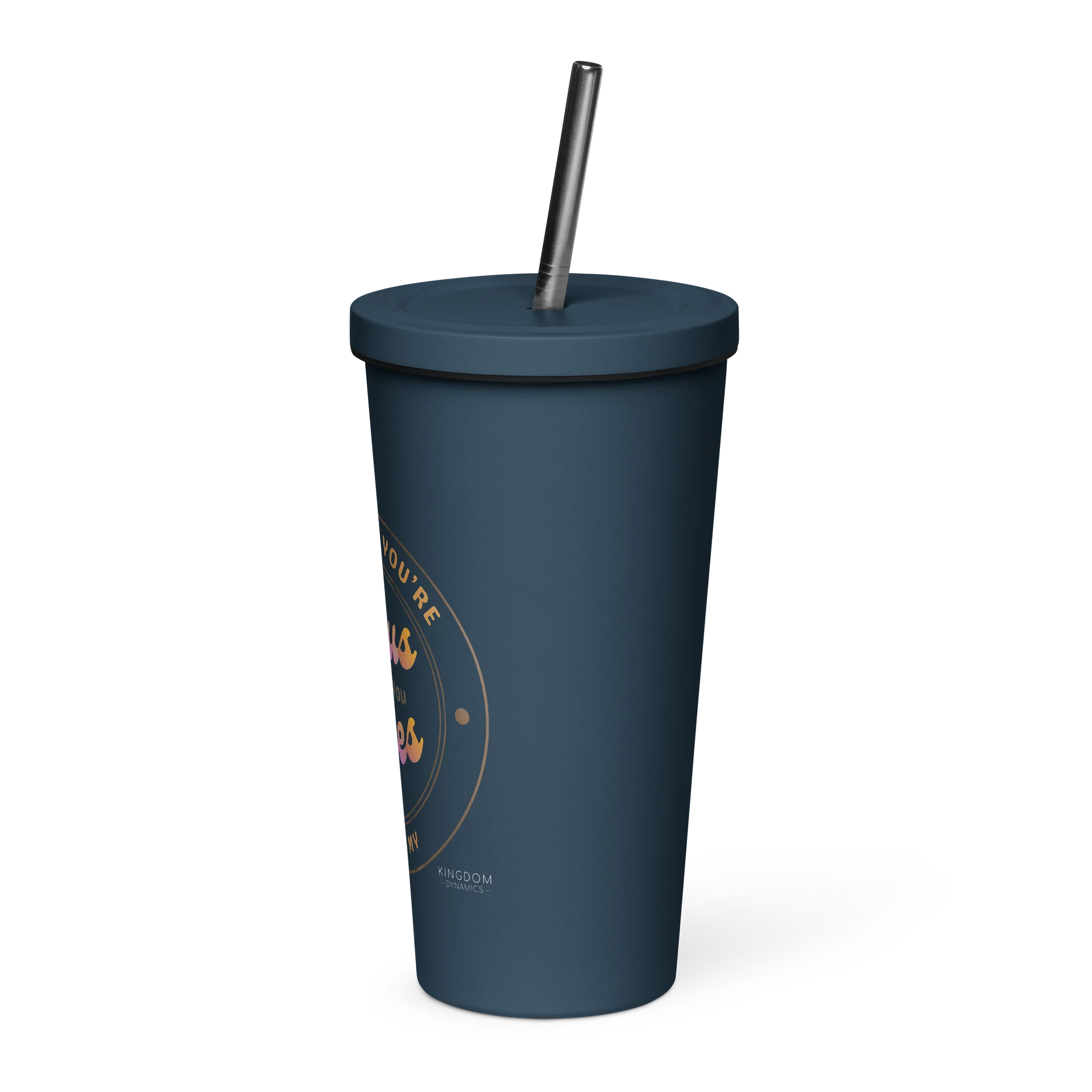 Jesus Vibes Travel Tumbler - Navy product image (3)