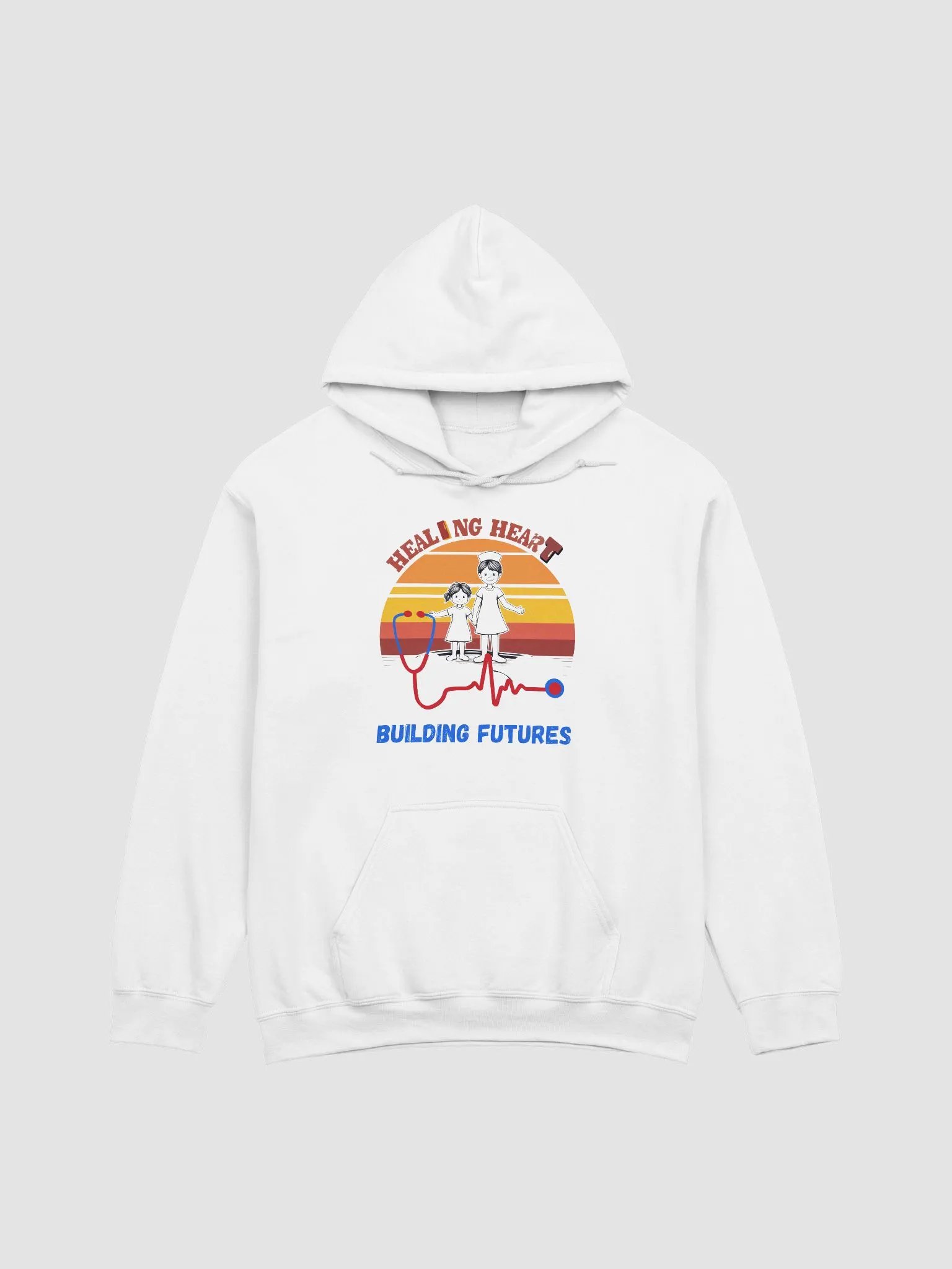 Healing Heart Classic Hoodie product image (7)