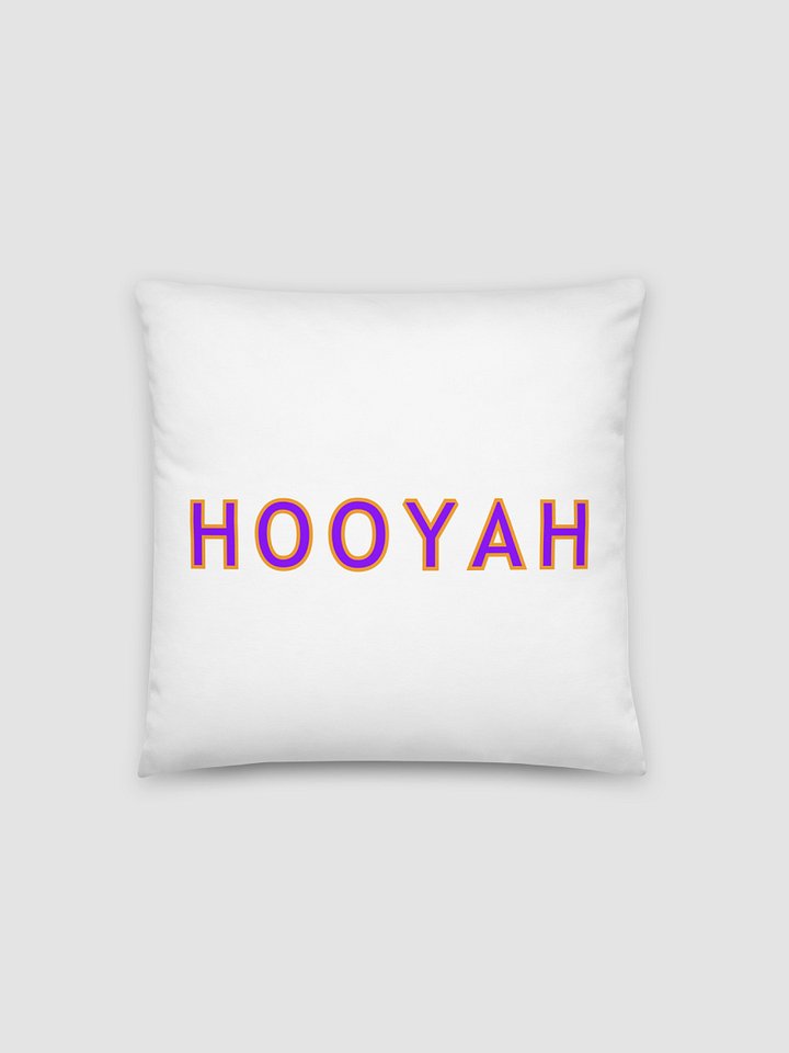 Hooyah Pillow - White product image (1)