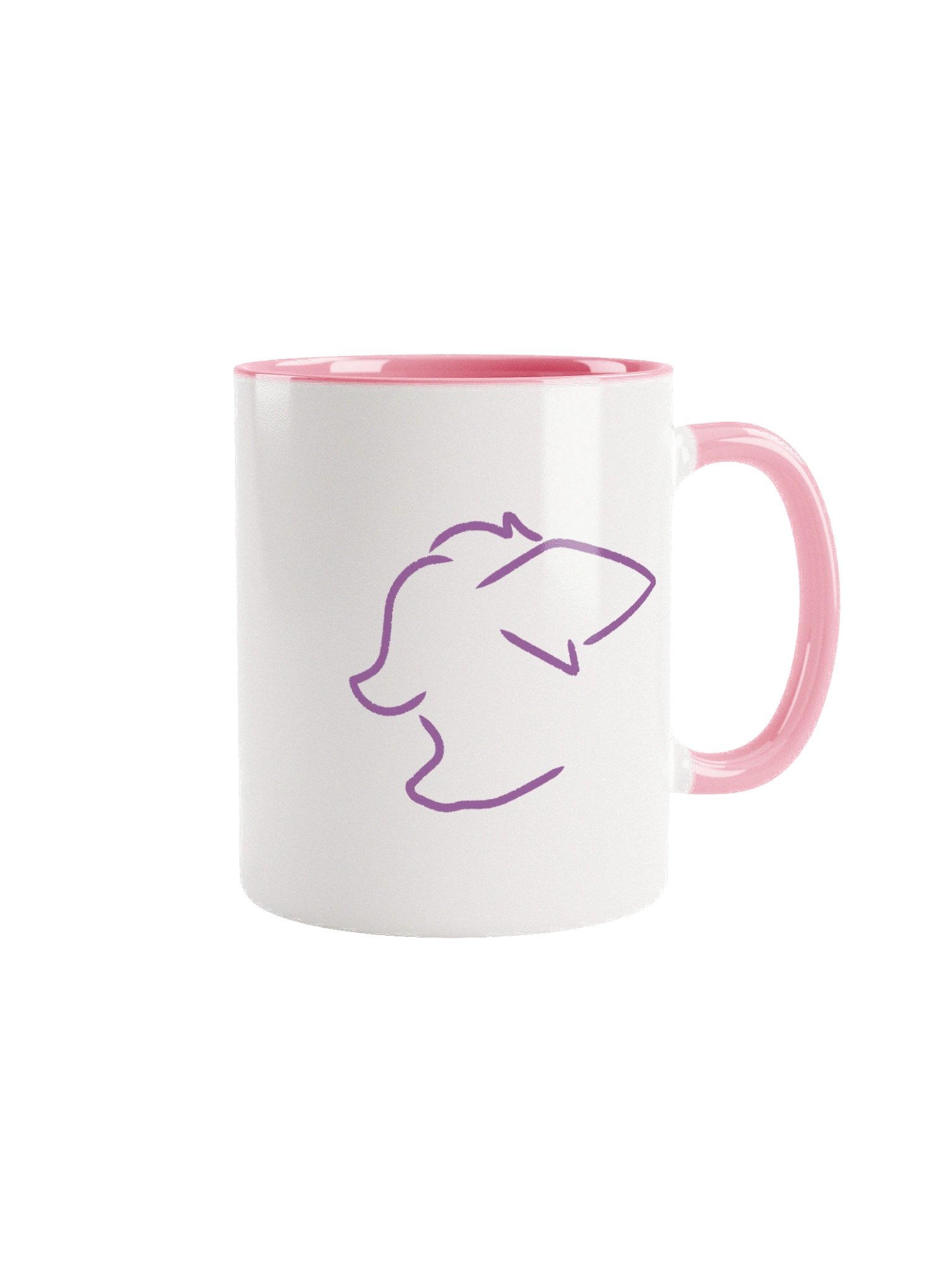 Rayne white & pink mug product image (1)