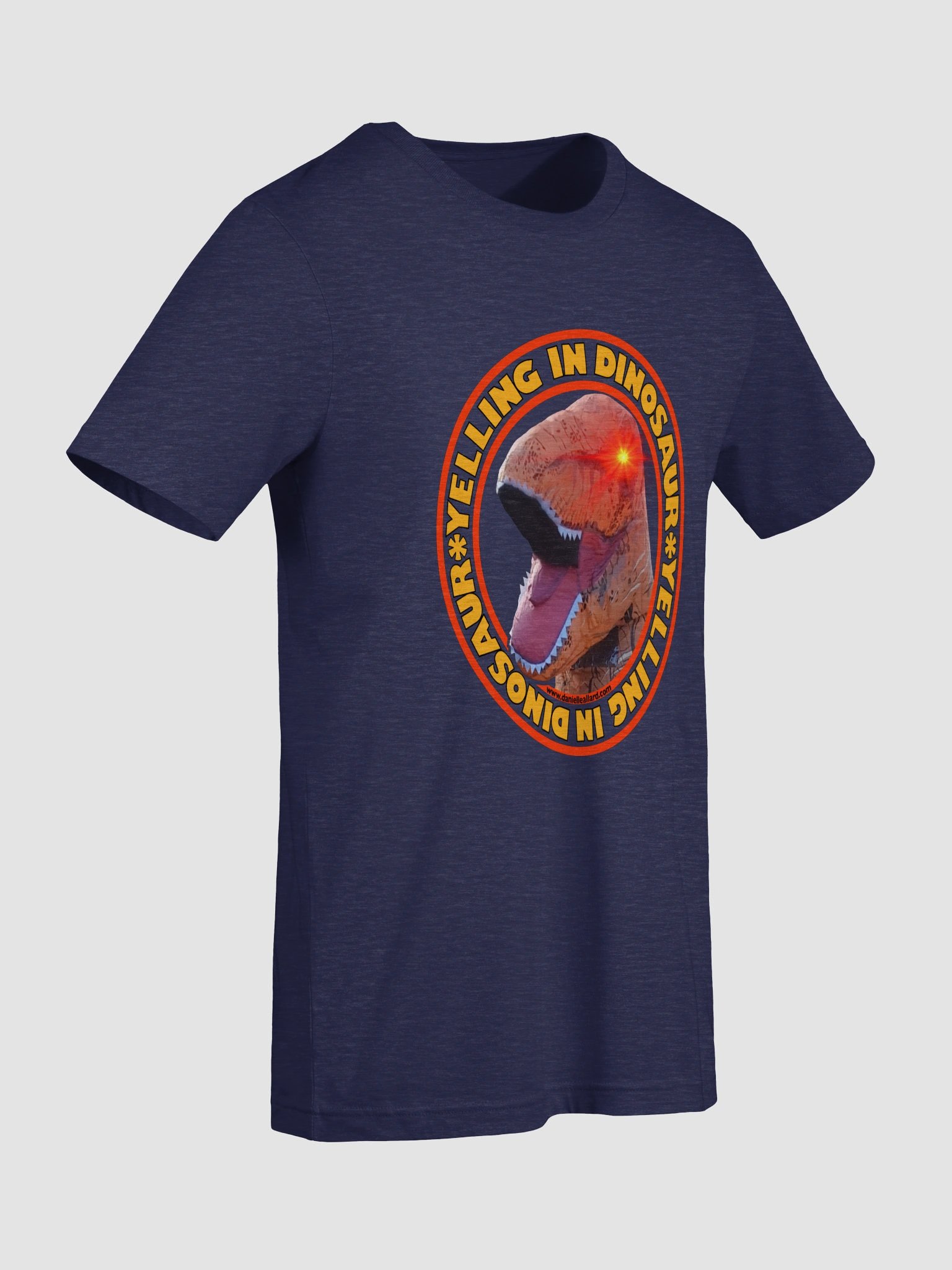 Yelling In Dinosaur Coloured T-Shirt product image (45)