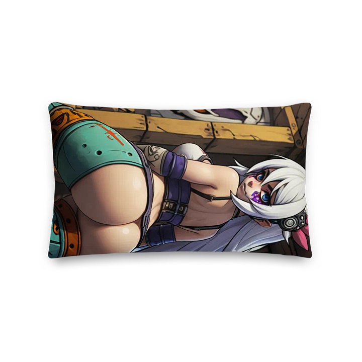 Anime-Inspired Masked Beauty Premium Pillow product image (2)