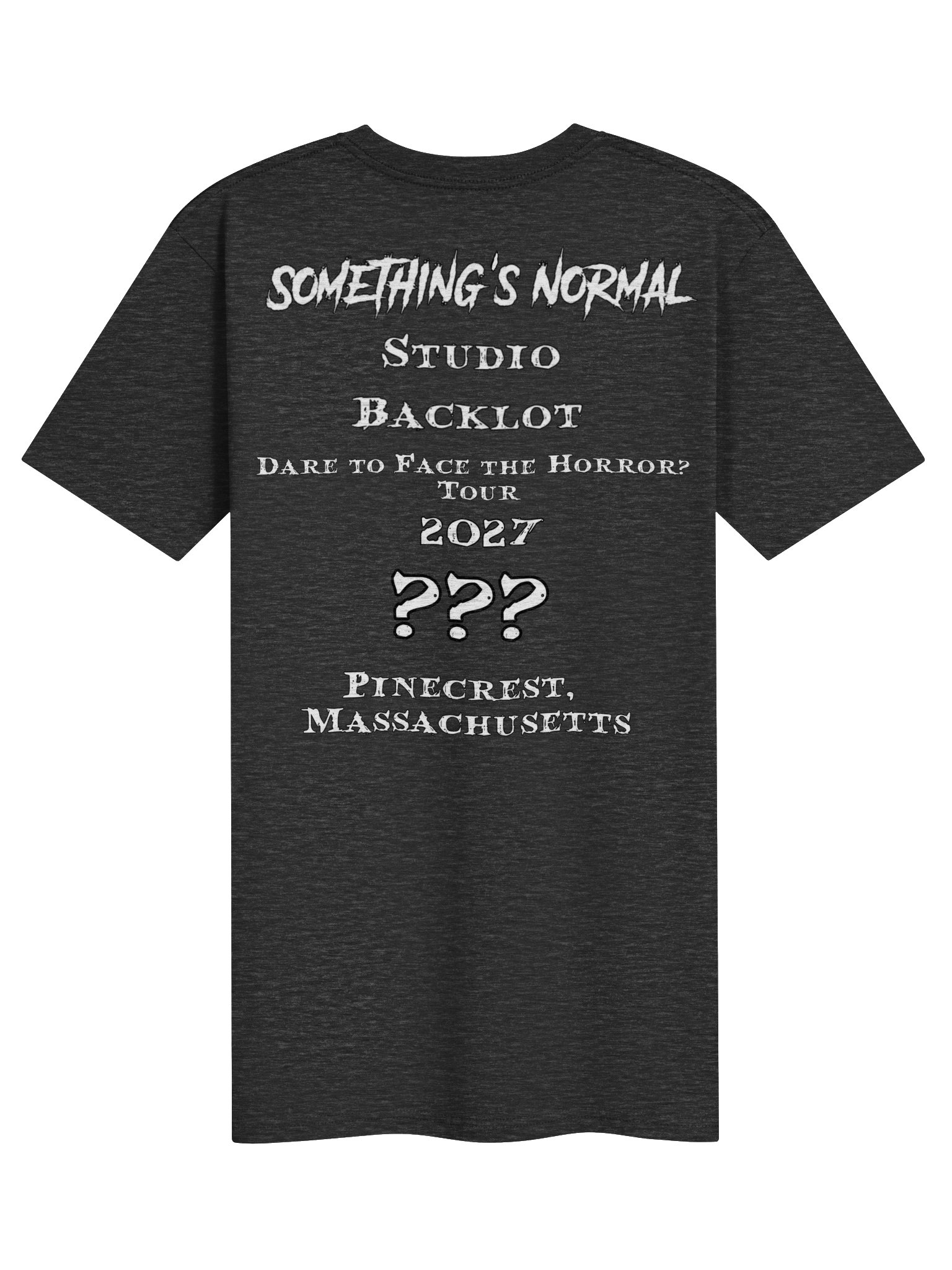 Dare to Face the Horror? Tour edition - Ronnie 'Data Report' tee product image (10)