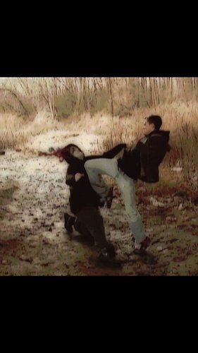 @ShaneFazen fighting Zombies - Old School SHECK song