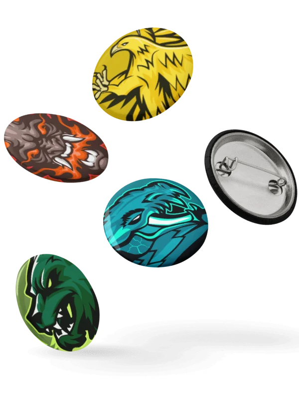 BATTLE OF MIDGARD 'VS' BADGE SET product image (5)