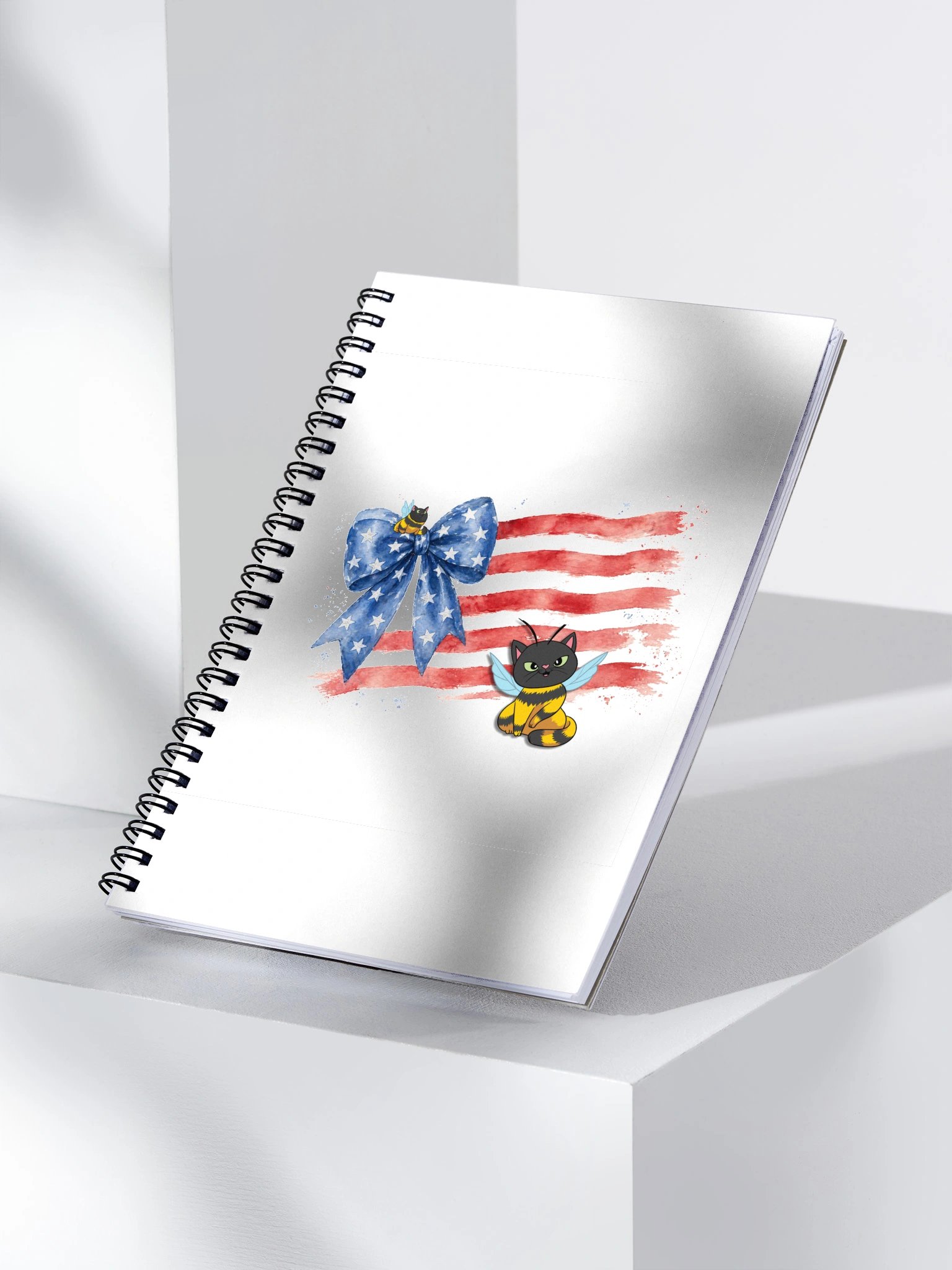 Americana Puppy Spiral Notebook product image (3)