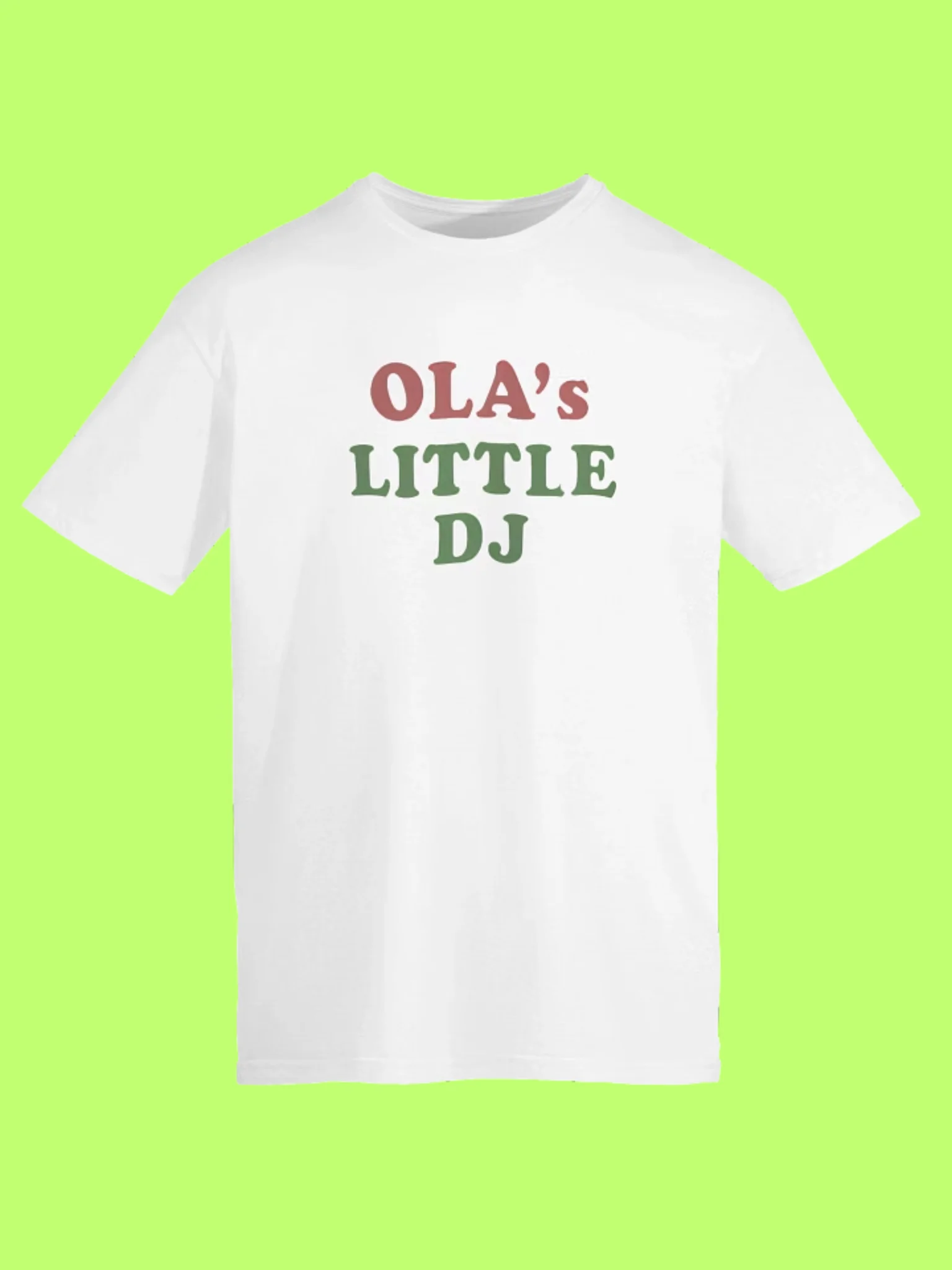 Ola’s Little DJ Shirt product image (152)